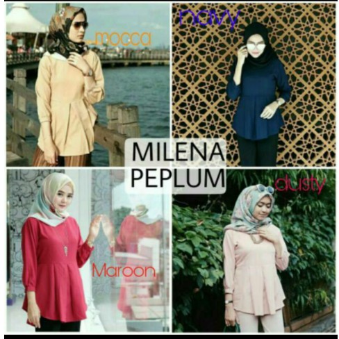 ellena peplum / blouse