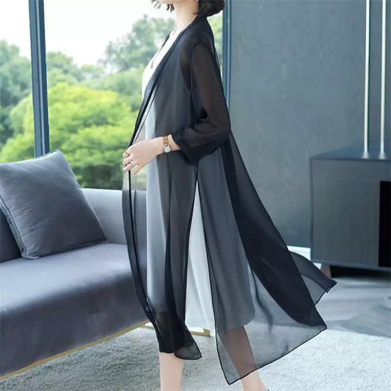 STELLA OUTER / OUTER CHIFFON KOREA / CARDIGAN KOREA / OUTER PANJANG / CARDIGAN CHIFFON