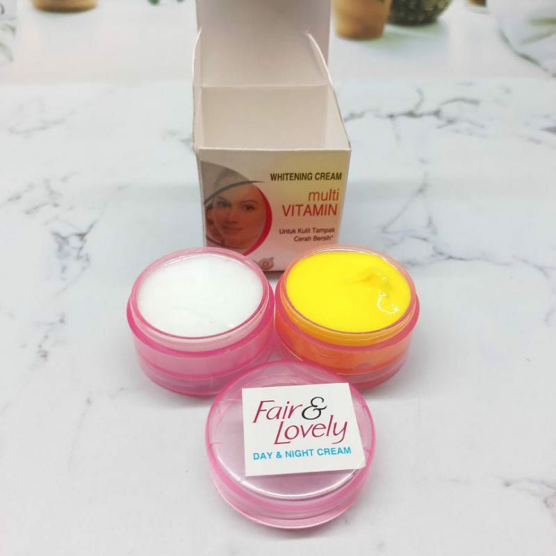 Paket Lengkap Fair &amp; Lovely - Facial Foam + Cream Day &amp; Night + Pelembab Plus Serum Hanasui / PAKET 5 IN 1 FAIR&amp;LOVELY + SERUM HANASUI