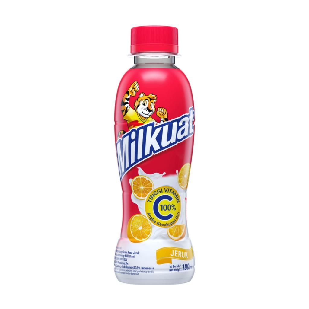 Milkuat PET Jeruk 180ml