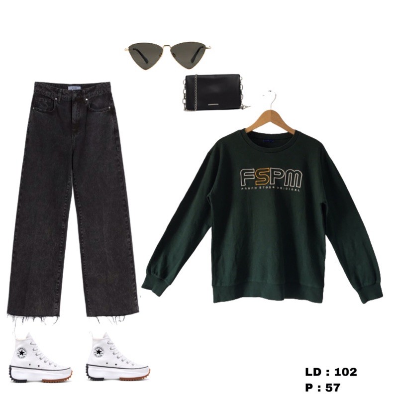 CREWNECK FSPM HIJAU BOTOL