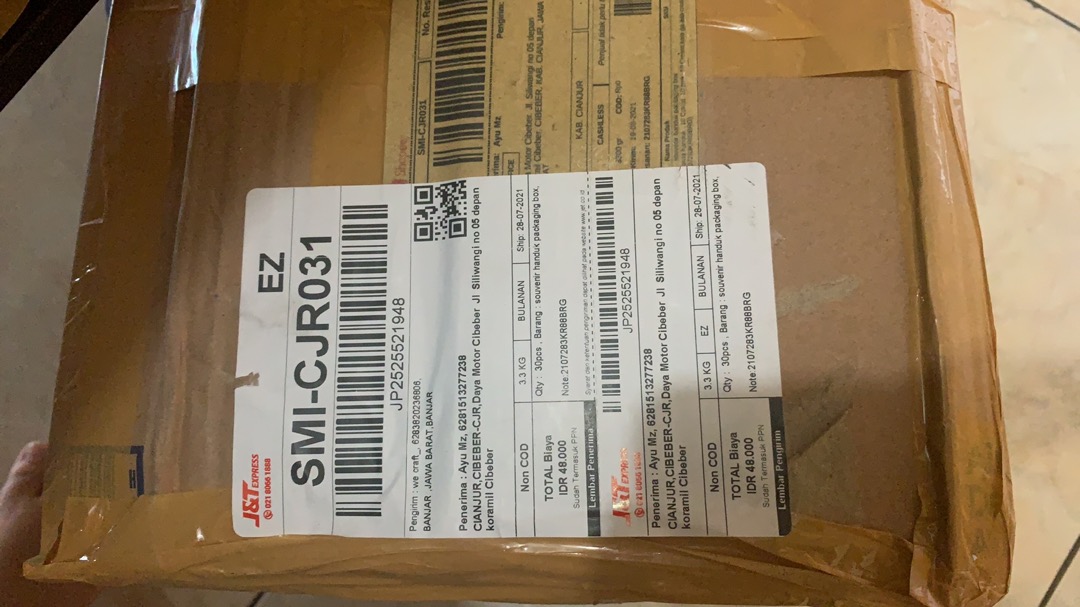 Souvenir Handuk Packaging Box