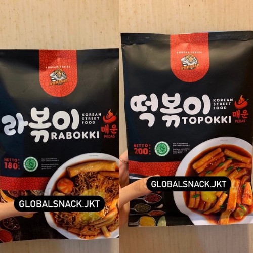 

Ashiaaap Rabokki / Topokki- Ramen Topokki HALAL / Tteokbokki Instant Toppoki Tokpoki Topoki