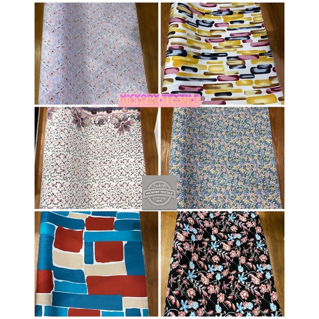 Kain Katun Rayon Viscose Premium Uniqlo