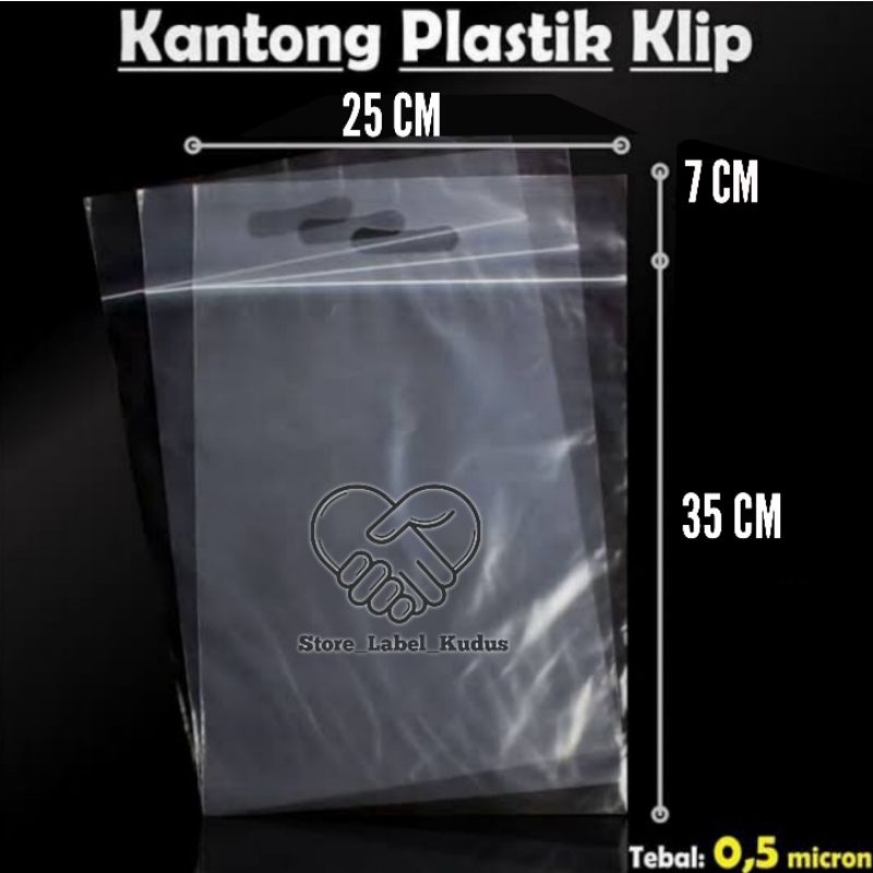 Plastik Ziplock Polos / Sablon