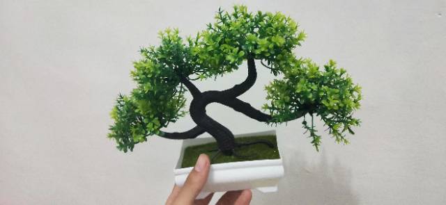 POT TANAMAN BUNGA POHON DEKORASI RUMAH HIASAN KANTOR PAJANGAN RUMAH PALSU IMPORT bonsai bulat floris