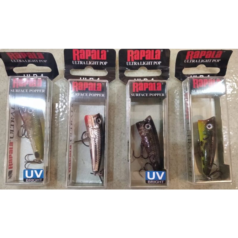 minow umpan pancing popper Rapala ULP 4