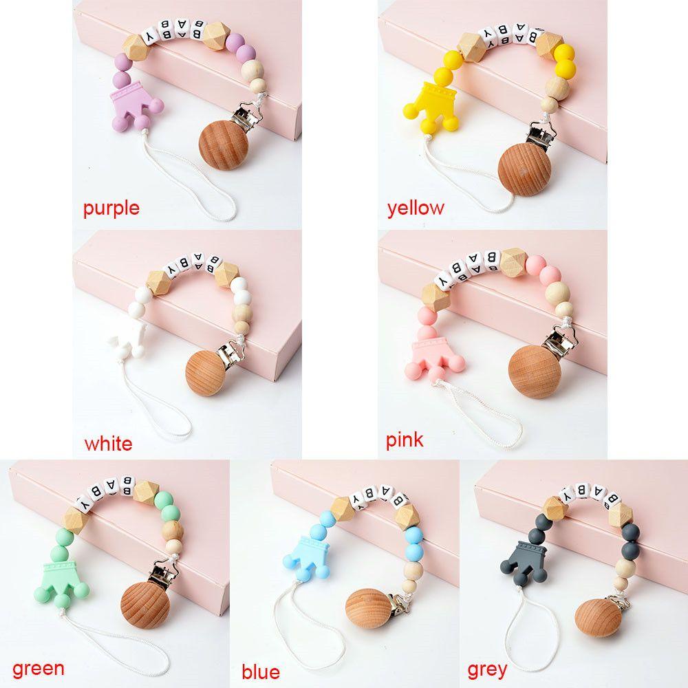 Top Klip Tali Empengdot Aksen Manikmanik Bahan Silikon Untuk Bayi