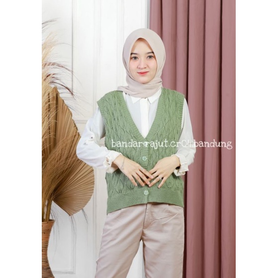 VEST RAJUT CARDY CHIKA BRANDED 7 GATE.