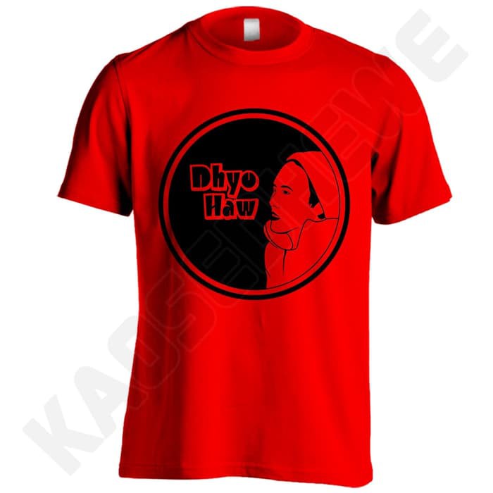 KAOS DHYO HAW - 01 A - MERAH UKURAN S-XXL