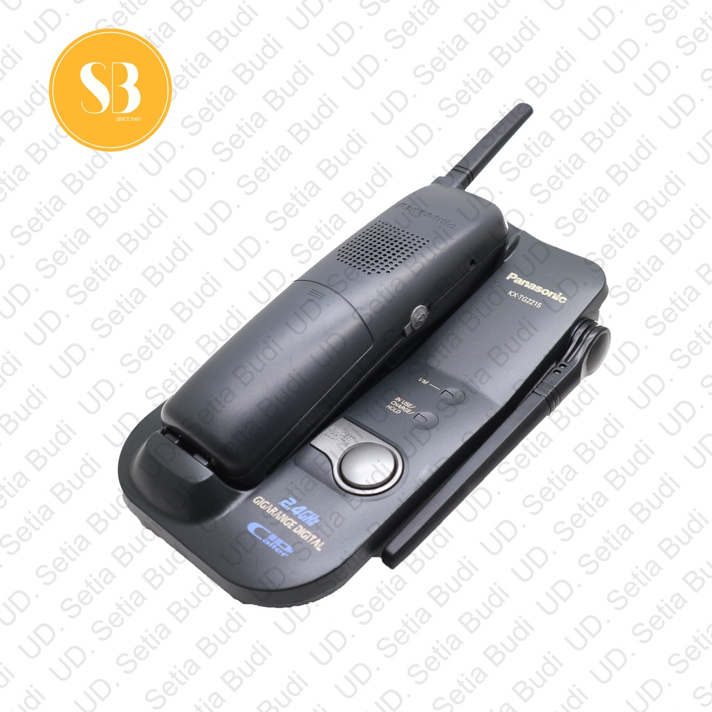 Telepon Wireless Cordless Panasonic KX-TG2215B TG 2215 Baru dan Murah
