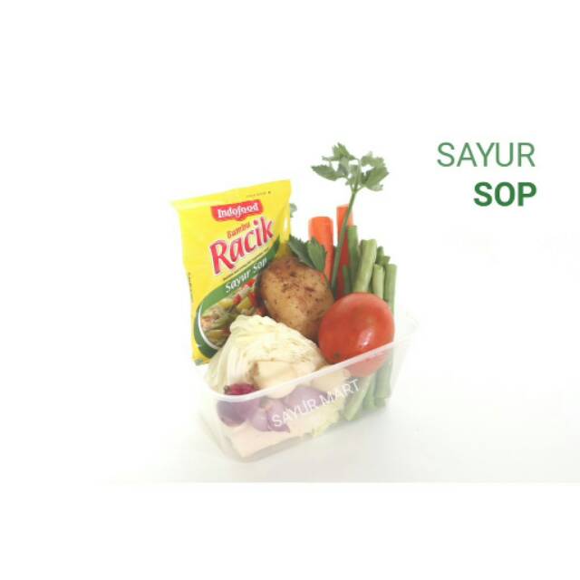 

Paket komplit sayur sop dan bumbu racik