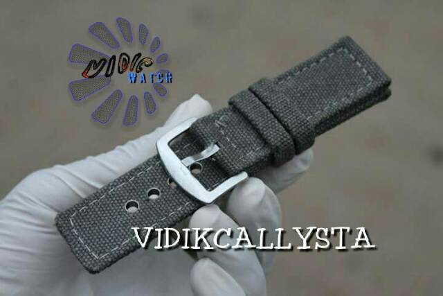 STRAP CANVAS NYLON 24MM / TALI JAM KANVAS UNIVERSAL 24 MM / PROMO BIG SALE