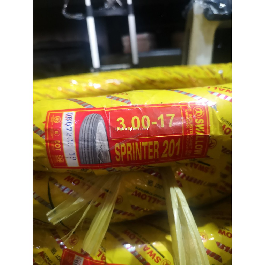 (TUBETYPE) Ban Motor Swallow 300-17 Sprinter S 201 Ban Motor Classic