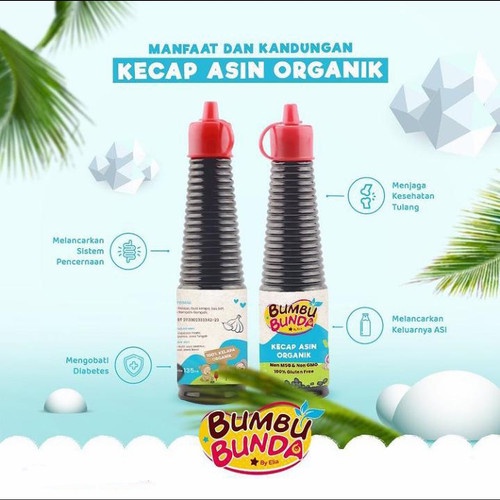 Bumbu Bunda Kecap Bumbu Bunda Kecap MPASI Anti GTM Kecap Bayi Kecap Organik MPASI Penambah Nafsu Makan Penambah Berat Badan BB Booster MPASI Bayi  Anti GTM Saos Tiram Minyak Wijen Kecap teriyaki yakiniku Kecap manis Kecap Asin