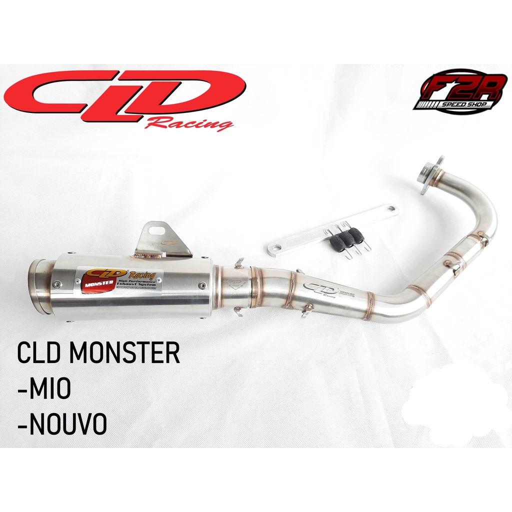 Knalpot CLD Racing Mio Sporty Smile,Mio Soul,Nouvo Monster