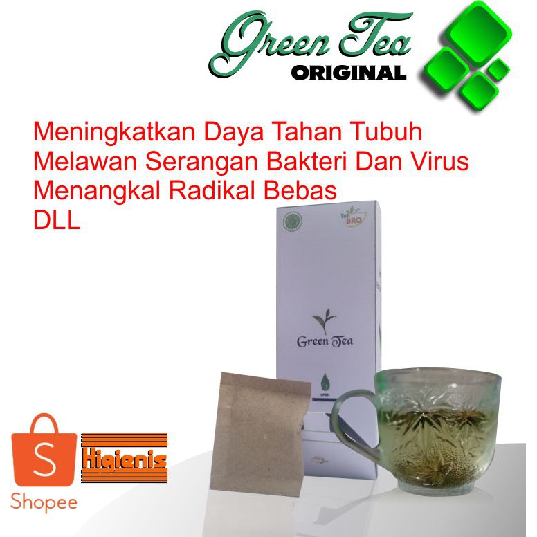 

Teh Hijau Sebagai Anti OKSIDAN ] Serbuk HIGIENIS Untuk 16 Hari