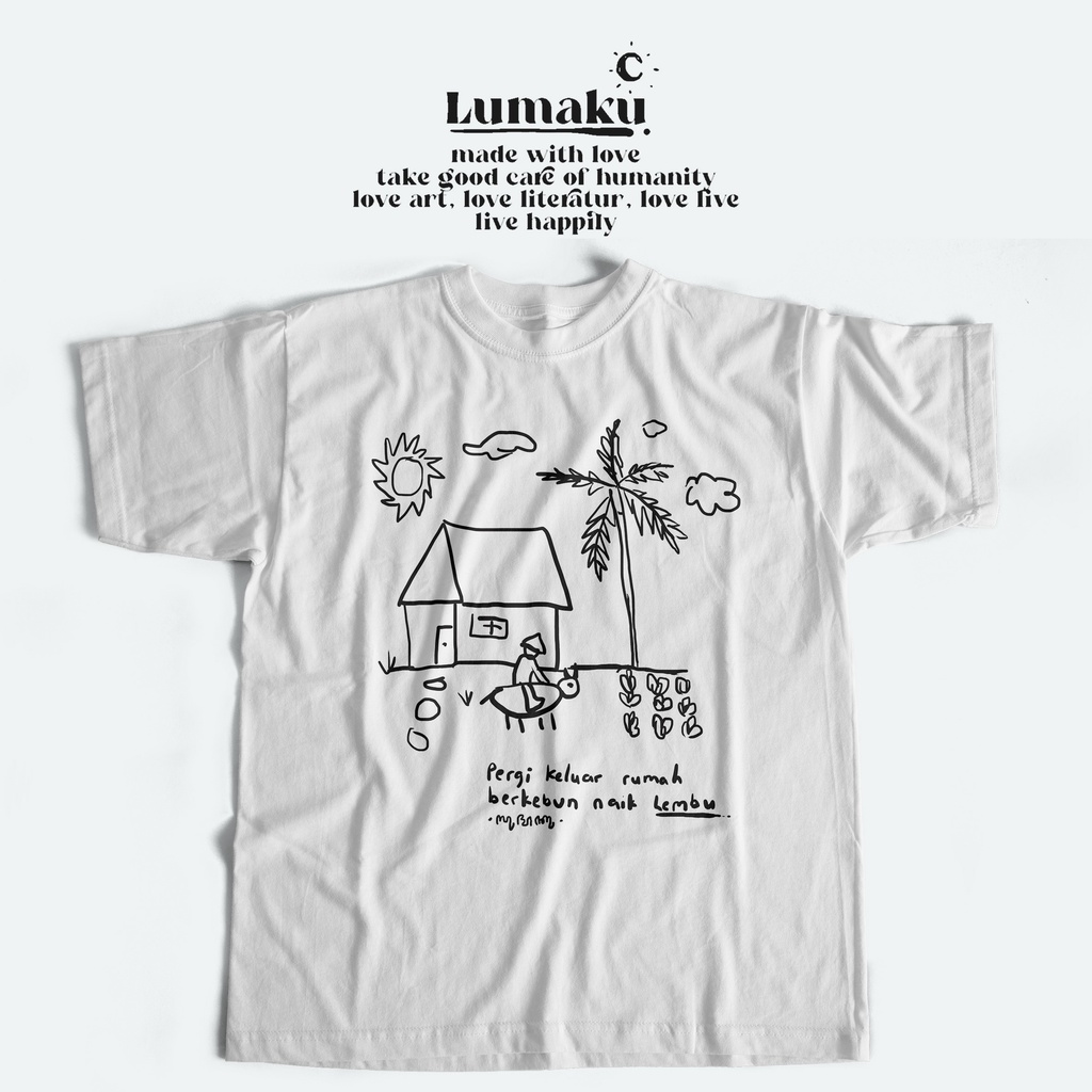 LUMAKU | kaos kita "Berkebun"
