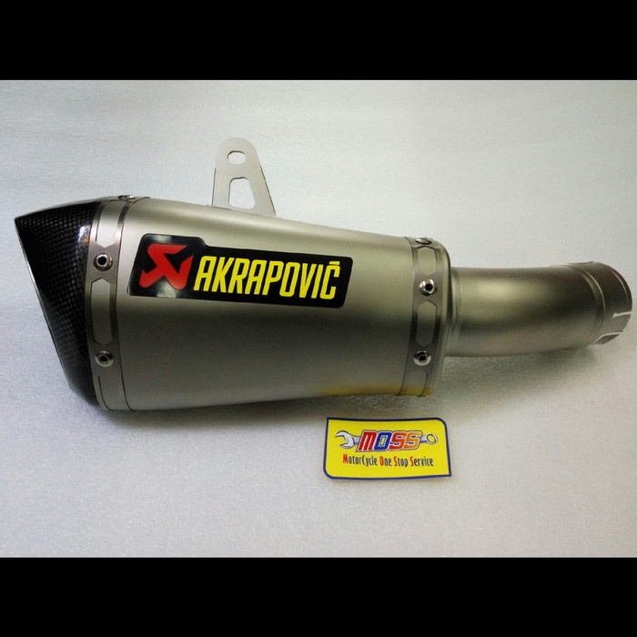 AKRAPOVIC EXHAUST RACING TITANIUM SLIP-ON KAWASAKI ZX10R NINJA 2016
