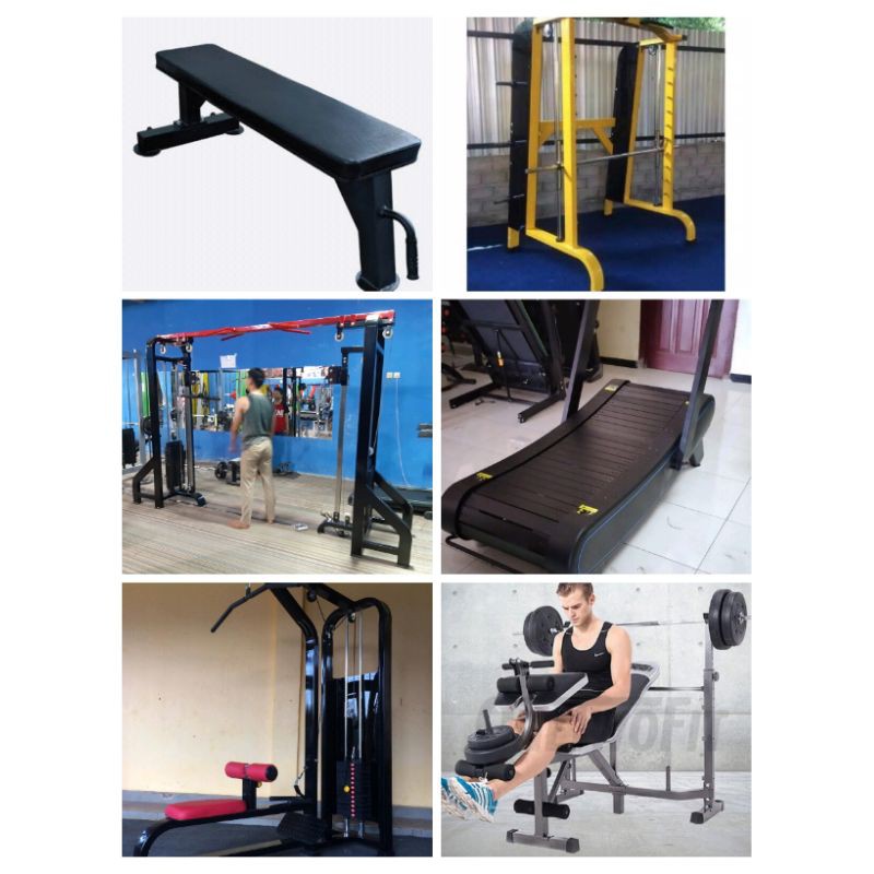 PAKET ALAT GYM SAM FITNESS