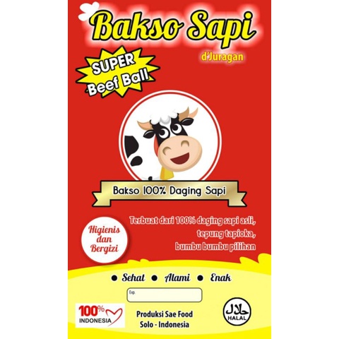 

Bakso Sapi Super Beef Ball Isi 20