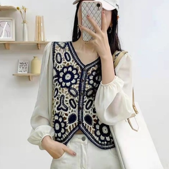 68110 Baju atasan outer outwear cardigan luaran Korean style wanita import baju outer auter kerja ka