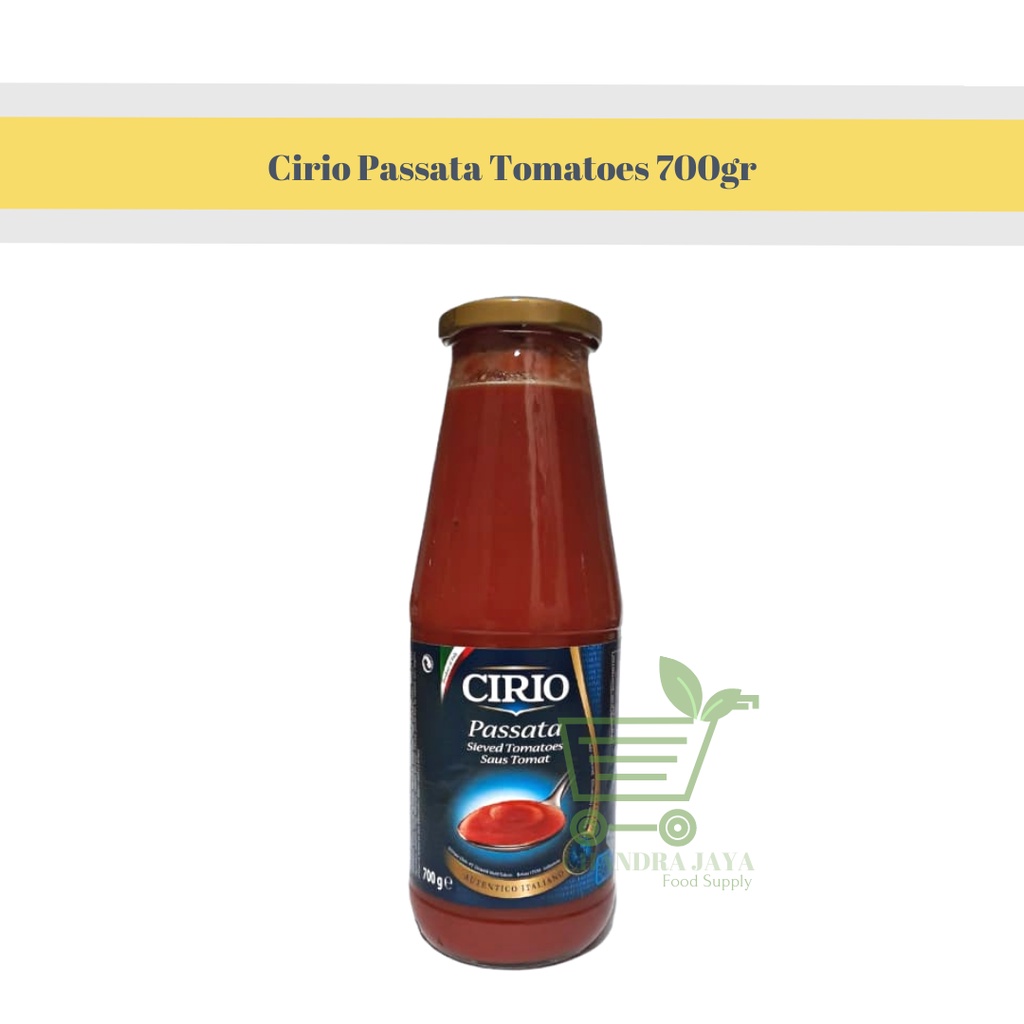 

Cirio Passata Tomatoes 700 GR.