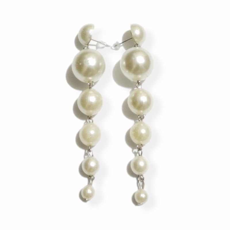 Lanella Pearl Earrings Anting Mutiara Korea Handmade Stud