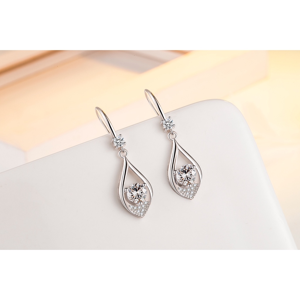 Anting Perak 925 Wanita Vintage Perhiasan Fashion