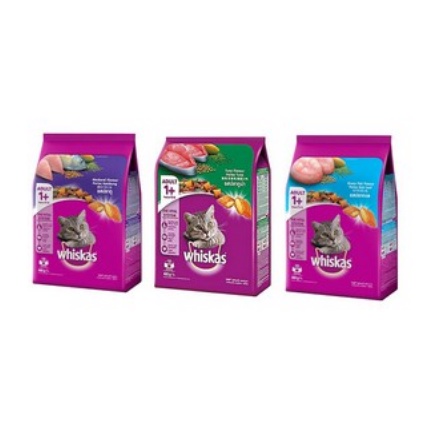 WHISKAS ADULT 480gr JUNIOR450gr / pakan kucing / cat food / dray food / makanan hewan / FRESH PACK