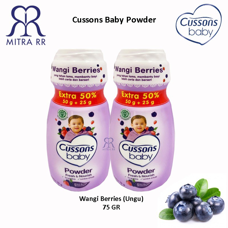 Cussons Baby Powder 75 gr/150 gr Bedak Bayi Tabur Cussons Baby