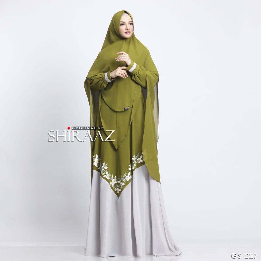 SHIRAAZ GS 227 - GAMIS SYARI PREMIUM BORDIR