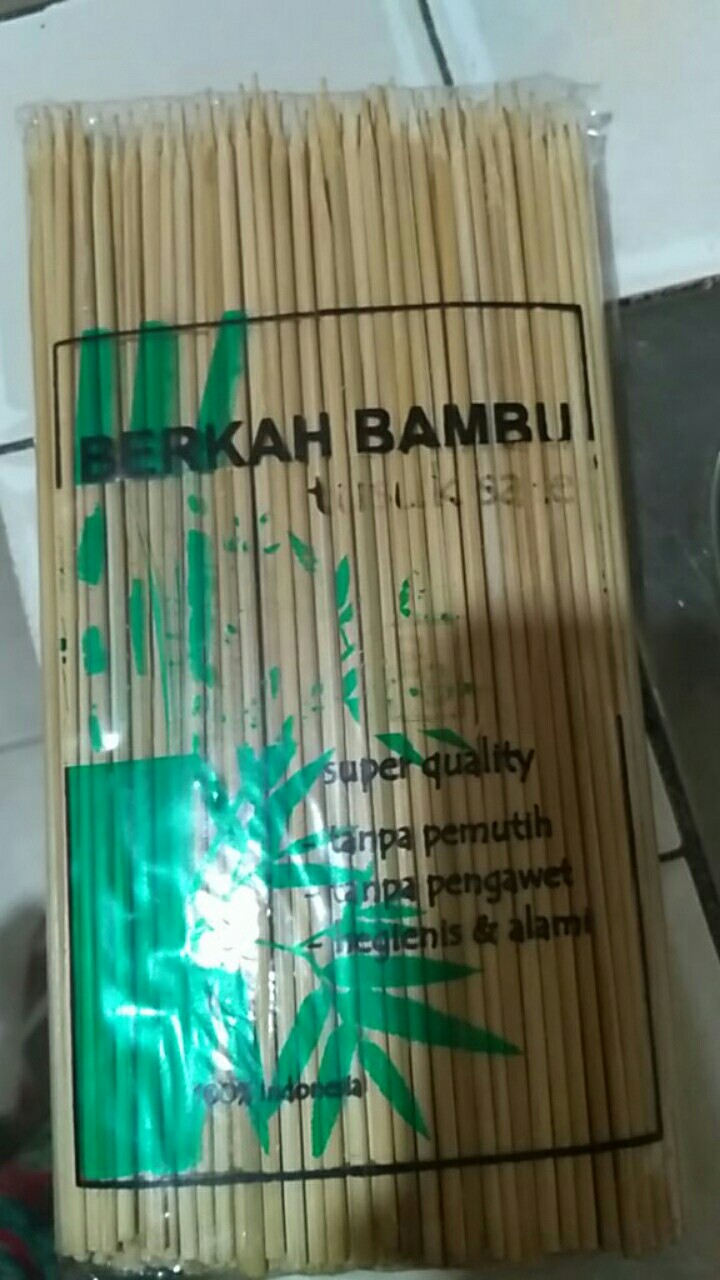 Tusuk Sate Bambu, Tusuk Sate Buat Di Rumah, Tusuk Sate Kambing