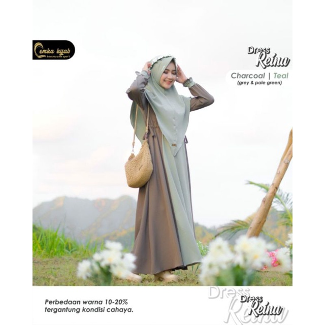 gamis set reina by emka hijab
