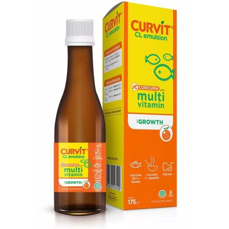 CURVIT CL EMULSION SIRUP 175 ML - ED 02/2025