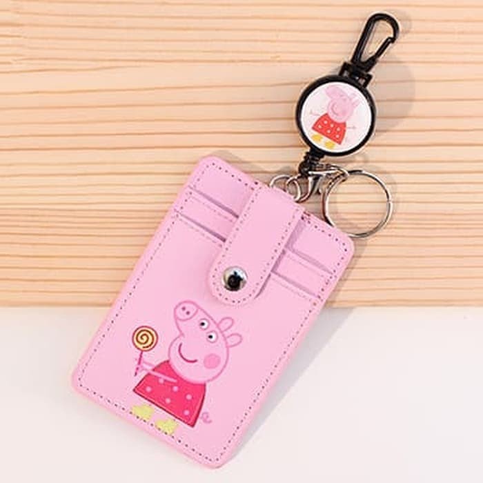 

Trendi Tempat Kartu Unik / Id Card Holder Motif Kartun Lucu For Kartu Mrt 3Rd Bagus