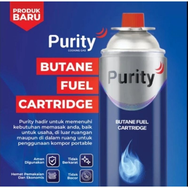 Refill Gas Tabung Isi Ulang Portable Purity