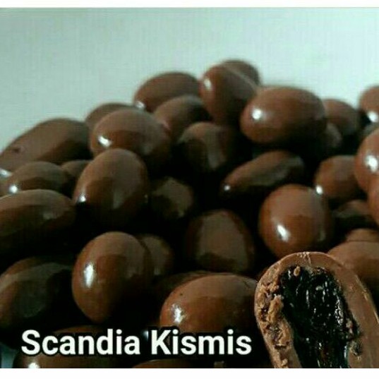 

1kg Coklat Scandia Kismis Scandia raisin kemasan 1kg cokelat scandia isi kismis