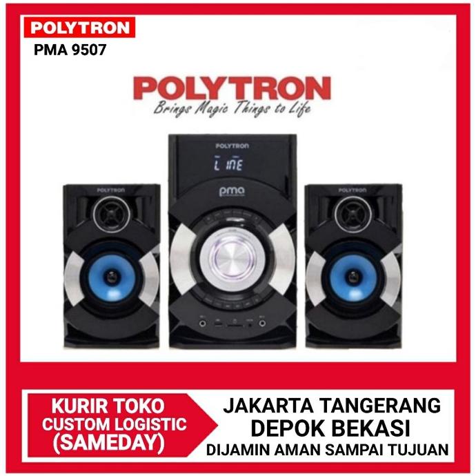 POLYTRON Speaker Bluetooth PMA 9507 / PMA9507 Termurah