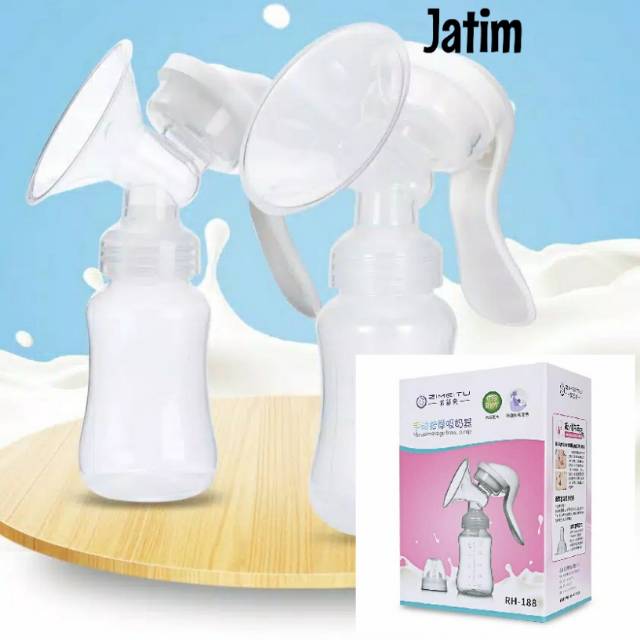 Pompa asi manual Zimeitu. Breastpump murah.