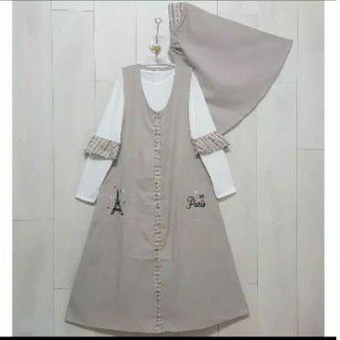 Gamis Anak Remaja/Anak Tanggung + jilbab