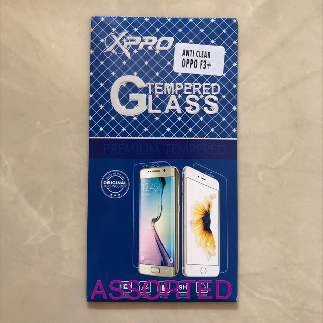 TEMPERED GLASS OPPO F3+ OPPO F3 PLUS XPRO