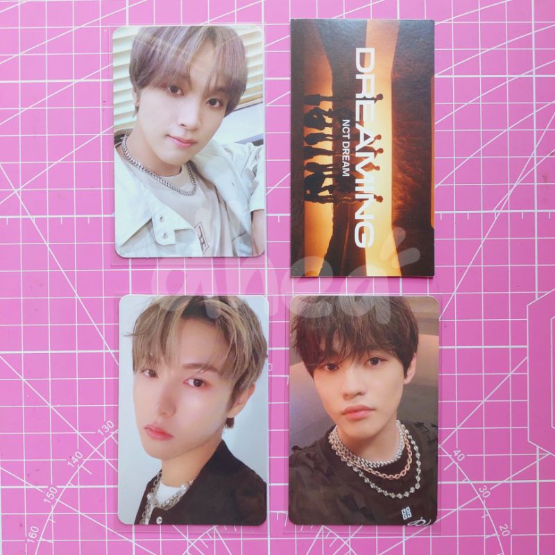 MD Luggage Dreaming HAECHAN CHENLE RENJUN NCT Dream Photocard