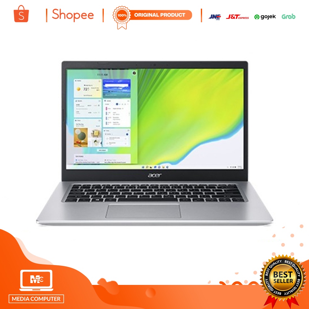 ACER Aspire 5 Slim A514 54 39E7 Core i3 1115G4 4GB 512GB W11 OHS Black