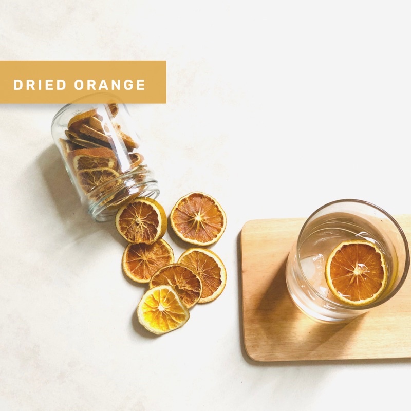 Organic&amp;Joy• Dried Orange Pure Dehydrated/Jeruk iris kering (fruit infusion,fruit tea blend,dried fruit,garnish,Vit C,Immune booster,infused water)