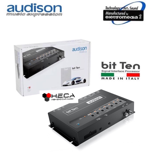 Processor Prosesor AUDISON BIT TEN Equalizer digital DSP Audio Mobil Parametric EQ