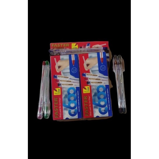 

TERMURAH!! PULPEN FASTER C600 1KOTAK/12PCS