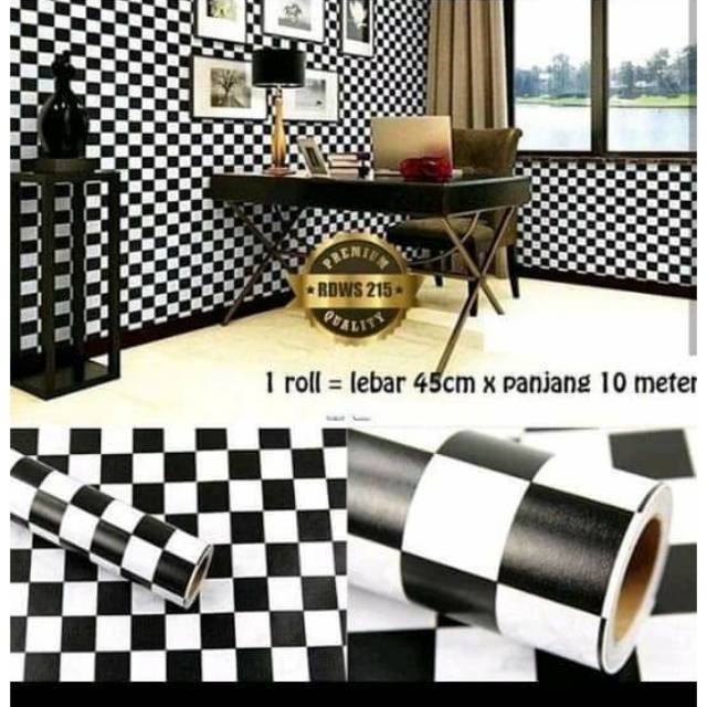 Wallpaper dinding motif catur