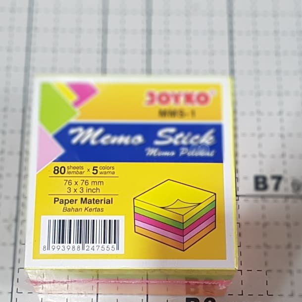 

Jual Memo Stick (Post It) Joyko MMS-1 Colour Berkualitas