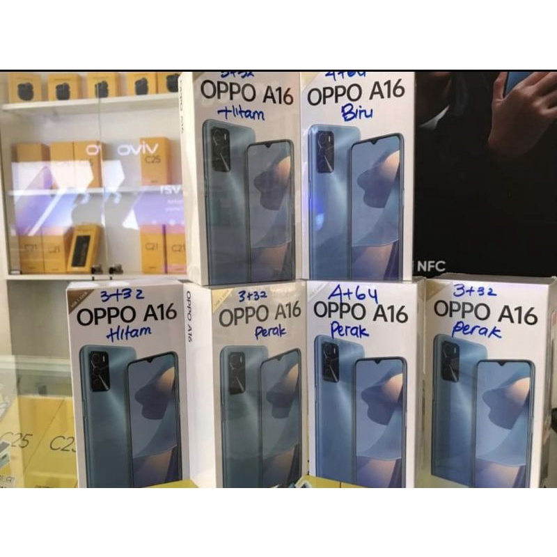 OPPO A16 4GB/64GB [13MP Triple Camera, HD+ Eye-care Display, 5000mAh]-1